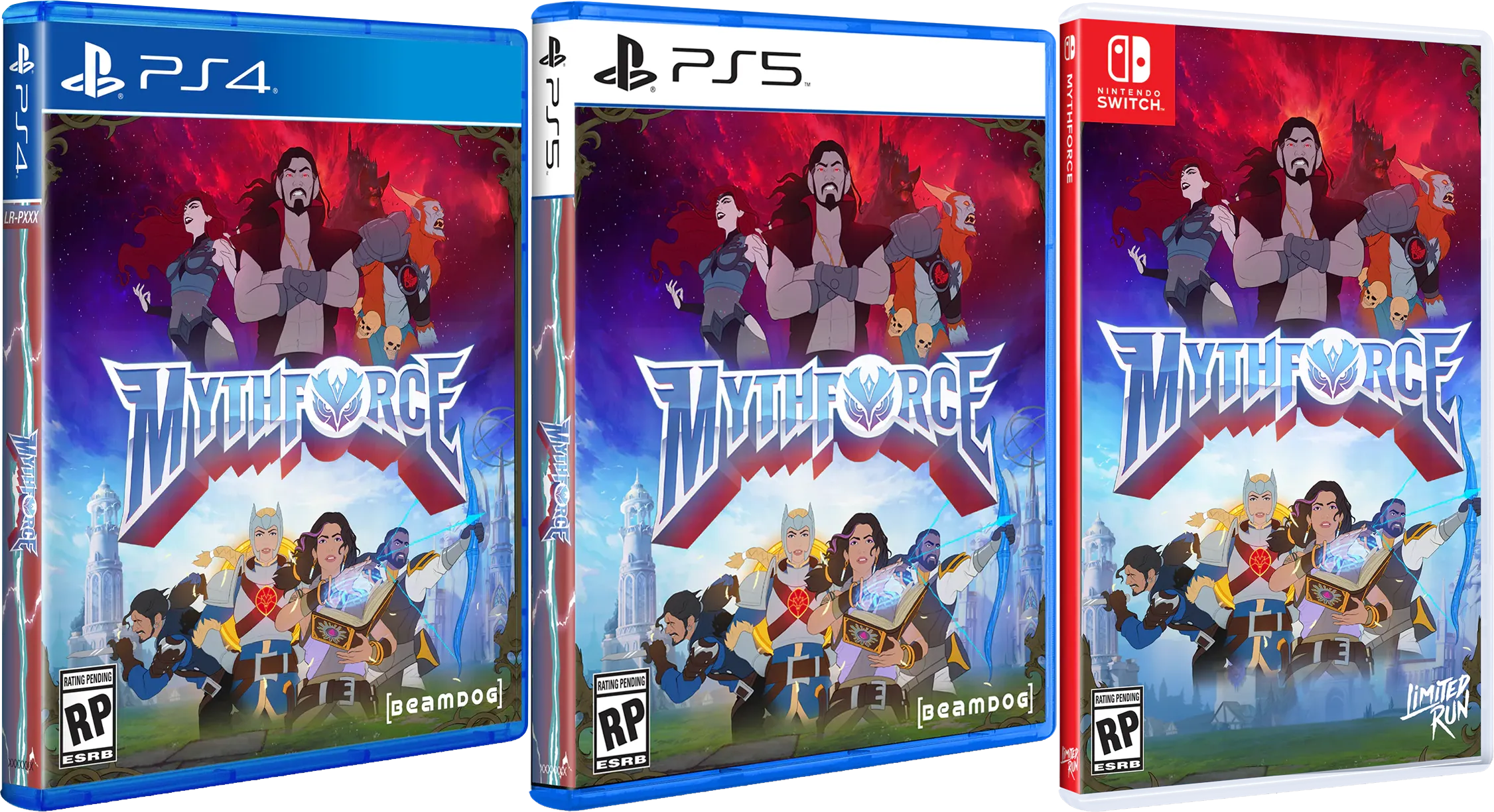MythForce | PlayStation 4/5 & Nintendo Switch - Limited Game
