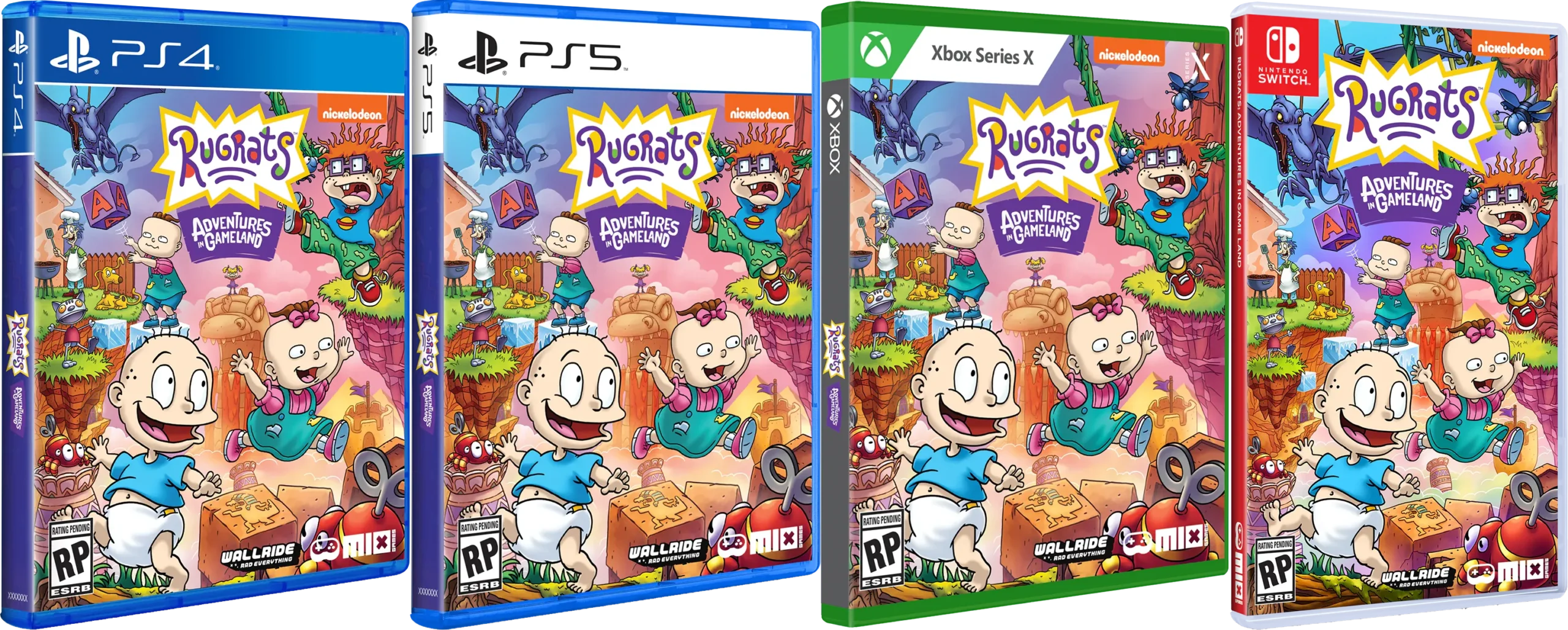Rugrats: Adventures in Gameland | PS4/5, Nintendo Switch, Xbox